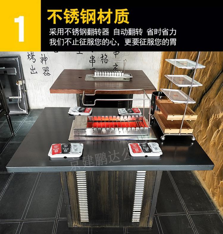 野外旅游全自動(dòng)翻轉(zhuǎn)燒烤爐的使用方法和注意事項(xiàng)