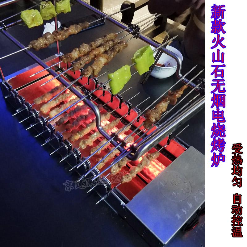 真實(shí)數(shù)據(jù):無煙燒烤爐PK路邊燒烤攤烤串